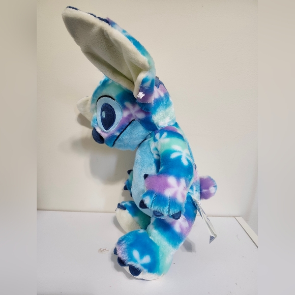 TAGS Build A Bear Floral Fun Stitch Plush Stuffed Animal Flowers Toy Lilo blue - Picture 2 of 4